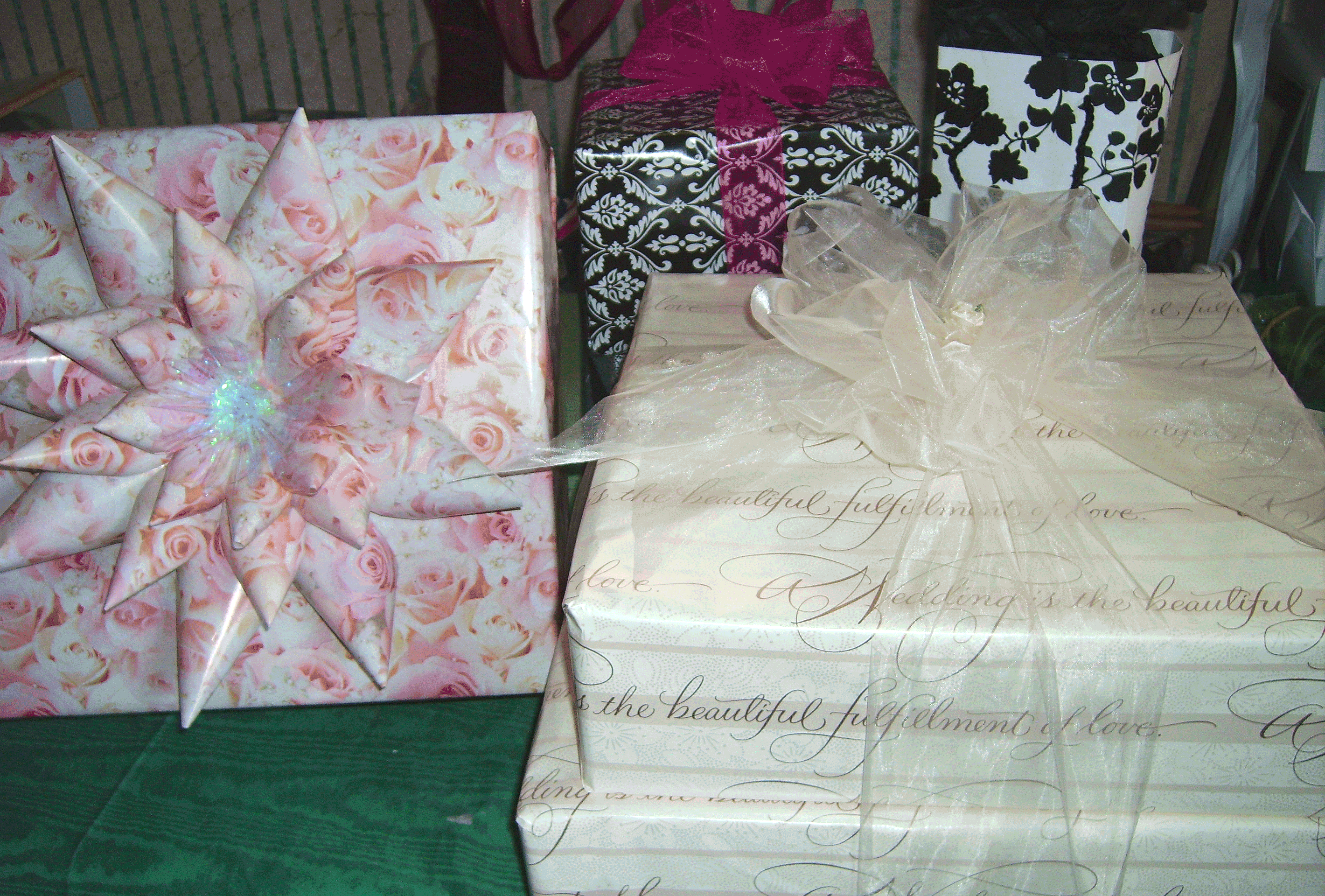 Wedding Shower Gift Wrapping Ideas